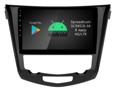 Штатная магнитола Roximo 2K / RI-1212-NV14 для Nissan Qashqai 2, X-Trail 3, 2014- (климат с навигацией) на Android 12 (8/128Gb)