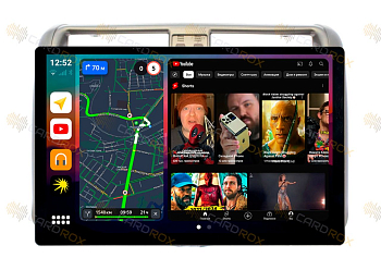 Штатная магнитола Toyota Prado 150 2010-2013 левый руль (для авто без круга) на Android 10, DSP, 4G, IPS, Carplay - Cardrox CD-4010-13 (11-13 дюймов)