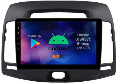 Штатная магнитола для Hyundai Elantra 4, 2006-2011 на Android 14 - Airoc RMN-2018