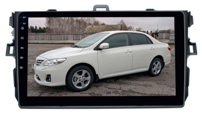 Магнитола Toyota Corolla 2007-2012 г.(тем.серый) LeTrun 2664-4217 9 дюймов VT Android 10.x MTK-L 2+16 Gb ASP