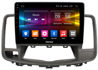 Штатная магнитола для Nissan Teana 2008-2013 (монохром экран) на Android 10 - Carmedia OL-1669-IJ