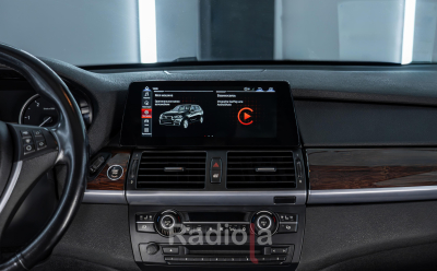 Монитор 10,25" BMW X5/X6 (E70/E71) 2011-2014 CIC на Android 13 - Radiola RDL-6225 L