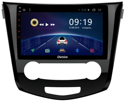 Штатная магнитола Ownice G50 S1667T для Nissan Qashiqai 2, X-trail 3 manual AC (Android 7.1)