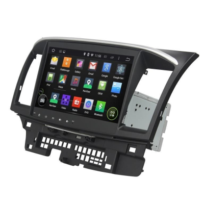 Штатное головное устройство Mitsubishi Lancer X 2007-2013 на Android 9.0 Carmedia KD-1105-P5