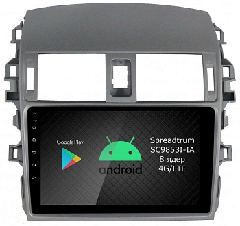 Штатная магнитола Roximo 2K / RI-1104 для Toyota Corolla e150 на Android 12 (8/128Gb)