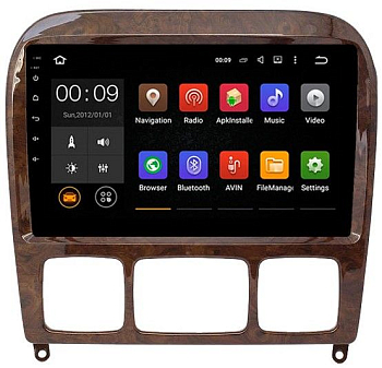 Штатная магнитола Roximo 4G (2K) RX-2505 Mercedes Benz W220 (Android 13)