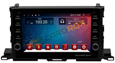 Штатная магнитола Toyota Highlander 2014-2018 на Android 10 CARDROX FD-4003-TS10-6-128