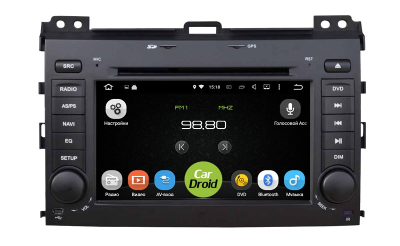 Штатная магнитола Roximo CarDroid RD-1109 для Toyota Land Cruiser Prado 120 (Android 5.1.1) Штатная магнитола Roximo CarDroid RD-1109 для Toyota Land Cruiser Prado 120 (Android 5.1.1)