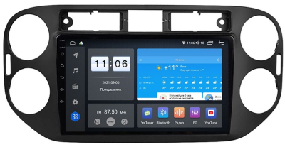 Штатная магнитола VOMI ZX380R9-7862-LTE для Volkswagen Tiguan 2011-2017 на Android 10