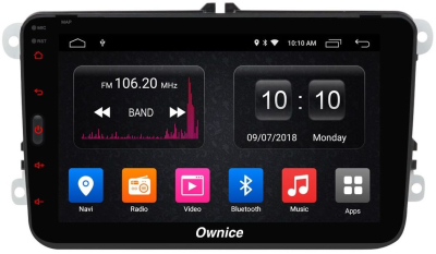 Штатная магнитола Ownice G30 S8905J для Volkswagen Универсальная (Android 9.0)