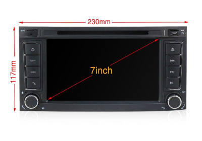 Штатное головное устройство Volkswagen Touareg 2002-2010, T5 Caravelle, Transporter 2003-2009, Multivan 2003-2015 на Android 10 Carmedia MKD-V730-P5