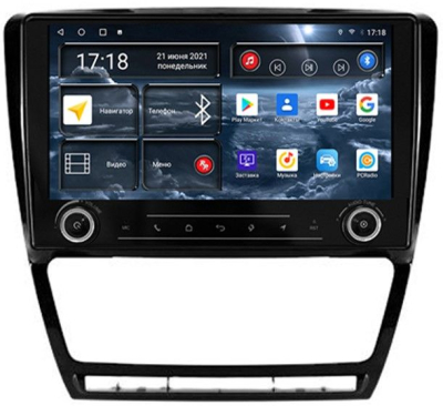 Автомагнитола штатная RedPower K71005B на Android 10 для Skoda Octavia A5 (02.2004-04.2013) черная