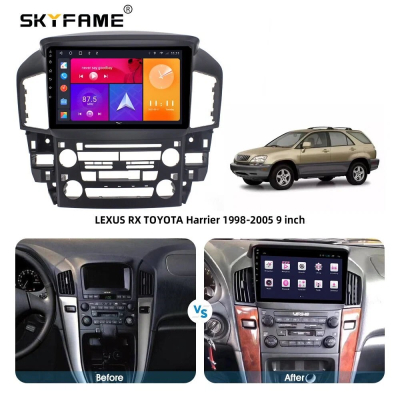 Штатная магнитола для Lexus RX 1997-2003 на Android 10, DSP, HDMI, Интерьерная подсветка - Carmedia SF-9277-1-D