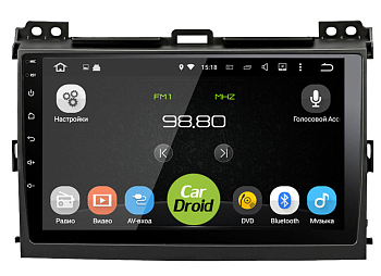 Штатная магнитола Roximo CarDroid RD-1105F-Y для Toyota Land Cruiser Prado 120 (с усилителем) (Android 10) DSP Штатная магнитола Roximo CarDroid RD-1105F-Y для Toyota Land Cruiser Prado 120 (с усилителем) (Android 10) DSP
