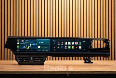 Монитор двойной 12,3"+12,3" Porsche Macan 2014-2016 (CDR3.0/PCM3.0) на Android 12 - Radiola RDL-Macan Dual