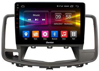 Штатная магнитола для Nissan Teana 2008-2013 (монохром экран) на Android 12 (14), (QLED/2K) - Carmedia OL-1669-NPQU