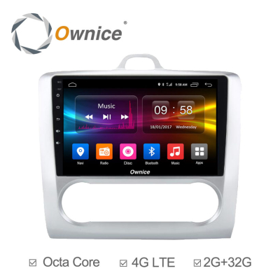 Штатная магнитола Ownice C500+ S9201P для Ford Focus 2 (Android 6.0) климат
