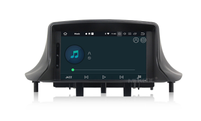 Штатное головное устройство Renault Megane 2009+, Fluence 2010+, черный или белый на Android 10 Carmedia MKD-R709-P30-8