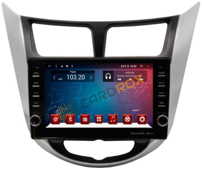 Штатная магнитола Hyundai Solaris 2010 - 2016 на Android 10 CARDROX FD-4484-TS10-6-128