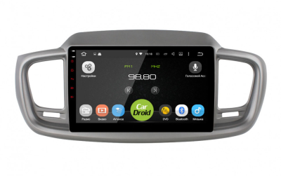 Штатная магнитола Roximo CarDroid RD-2317F-N18 для KIA Sorento 3 Prime 2018-2022 (HARMAN)  (Android 10) DSP