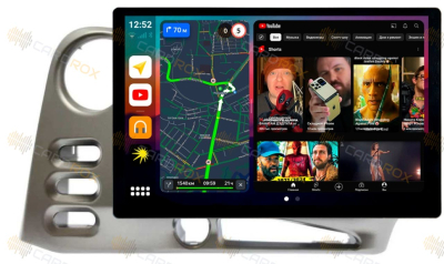 Штатная магнитола Toyota Matrix 2004-2007 рестайлинг на Android 10, DSP, 4G, IPS, Carplay - Cardrox CD-4971-13 (11-13 дюймов)