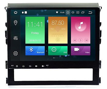 Штатное головное устройство TOYOTA Land Cruiser 200 10.2015+ на Android 10 Carmedia MKD-T125-P30