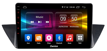 Штатная магнитола для BMW X1 2009-2015 E84 (комплектации со штатным экраном и без) на Android 10, DSP, HDMI, Интерьерная подсветка - Carmedia OL-1959-D