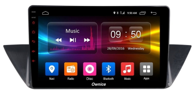 Штатная магнитола для BMW X1 2009-2015 E84 (комплектации со штатным экраном и без) на Android 10, DSP, HDMI, Интерьерная подсветка - Carmedia OL-1959-D