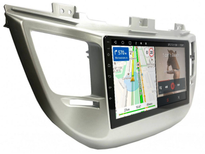 Штатная магнитола Hyundai Tucson 2016-2018 серебро на Android 11 - Cardrox CD-4030M-G