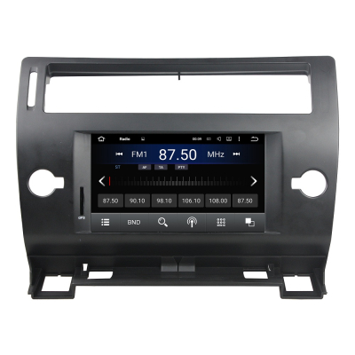 Штатное головное устройство Android 7.1 Newsmy KD-7247-P3-7-b для CITROEN C4 2004-2011, C5 черный