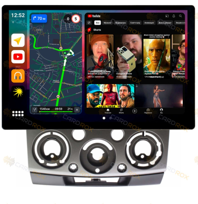 Штатная магнитола Ford Ranger 2006-2011 на Android 10, DSP, 4G, IPS, Carplay - Cardrox CD-4305-13 (11-13 дюймов)