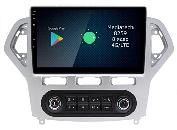 Штатная магнитола Roximo 4G (2K) RX-1708A Ford Mondeo 4, 2007-2010 (климат) (Android 13)