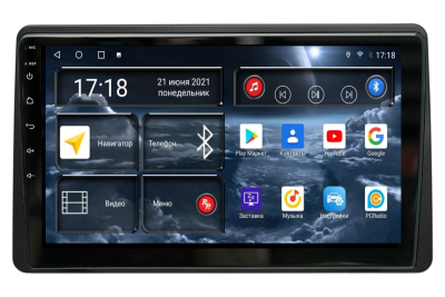 Автомагнитола штатная с 2K экраном RedPower 71258 Slim на Android 10 для Renault Duster (2020+)