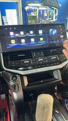 Магнитола для Toyota Land Cruiser 200 2007-2015 (для низких комплектаций) на Android 10 - Carmedia ZH-T1601