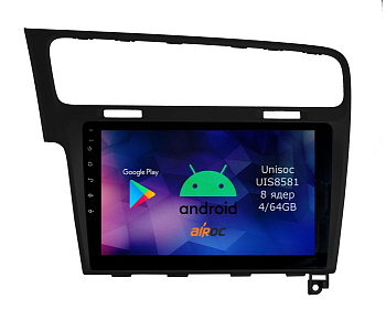 Штатная магнитола для Volkswagen Golf 7 black на Android 14 - Airoc RMN-3715B Штатная магнитола для Volkswagen Golf 7 black на Android 14 - Airoc RMN-3715B