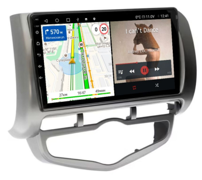 Штатная магнитола Honda Fit 01-07 с климат-контролем (правый руль) на Android 11 - Cardrox CD-4279M