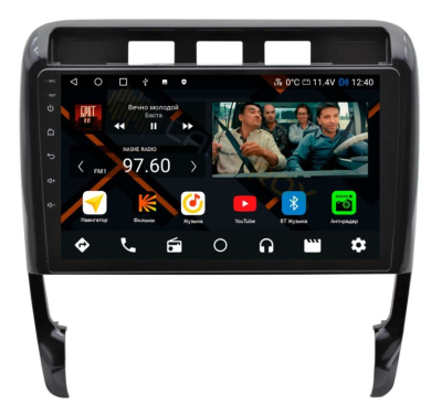 Штатная магнитола Porsche Cayenne 2002 - 2010 (на авто без усилителя) (для авто без усилителя) на Android 11, DSP, 4G, IPS / QLED 2K, Carplay - Cardrox CD-4380