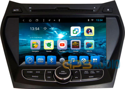 Штатное головное устройство Honda HYUNDAI Santa Fe 2012+ на Android 8.1 CARMEDIA KR-8022-T8