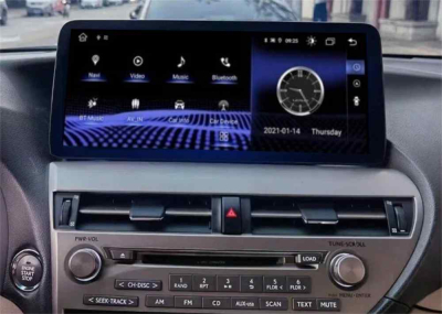 Монитор для Lexus RX 270 2009-2014 (авто с монохромным экраном, джойстик в комплекте) на Android 10 - Carmedia MRW-3908