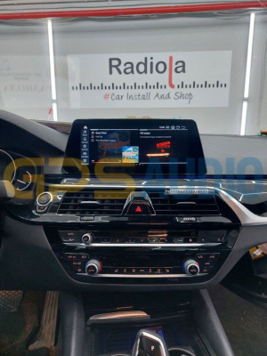 Монитор 10,25" BMW 5 серии G30 (2017-2023) EVO на Android 13 - Radiola RDL-6538