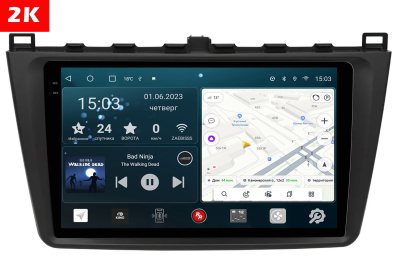 Автомагнитола штатная с 2K экраном Redpower 75002 на Android 10 для Mazda 6 2-поколение (08.2007-07.2012) Автомагнитола штатная с 2K экраном Redpower 75002 на Android 10 для Mazda 6 2-поколение (08.2007-07.2012)