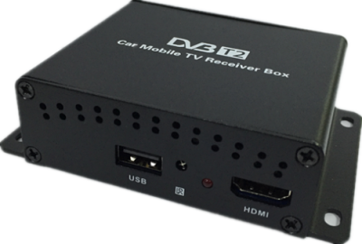 DVB-T2 цифровой ТВ-тюнер  с возможностью управления с экрана магнитол Carmedia (2 антенны, до 80 км/ч!!!)