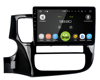Штатная магнитола Roximo CarDroid RD-2607FCH для Mitsubishi Outlander 3 China (Android 10) DSP