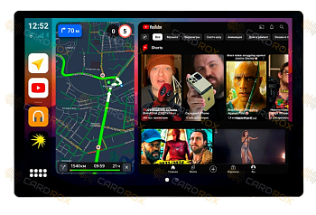 Штатная магнитола Toyota Hilux Surf 1996 - 2002 на Android 10, DSP, 4G, IPS, Carplay - Cardrox CD-4962-13 (11-13 дюймов)