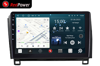 Автомагнитола штатная с 2K экраном RedPower 71188 Slim на Android 10 для Toyota Sequoia, Tundra (2007-2013)