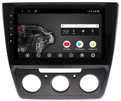 Штатная магнитола на Android 10 VOMI ST2843-T8 Skoda Yeti 2009-2018