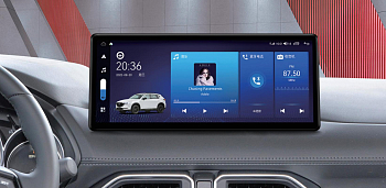 Магнитола для Mazda CX-5 2017+ (на замену цветного экрана) на Android 12 - Carmedia HP-M1212 Магнитола для Mazda CX-5 2017+ (на замену цветного экрана) на Android 12 - Carmedia HP-M1212