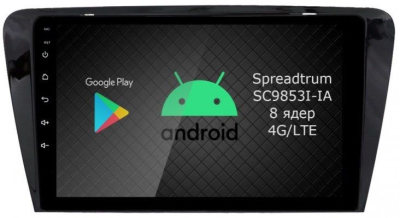 Штатная магнитола Roximo 2K / RI-3201 для Skoda Octavia A7 на Android 12 (8/128Gb)