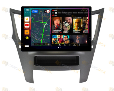 Штатная магнитола Subaru Legacy/Outback 2009-2014 левый руль на Android 10, DSP, 4G, IPS, Carplay - Cardrox CD-4221-13 (11-13 дюймов)