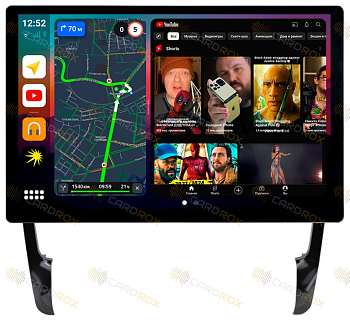 Штатная магнитола Porsche Cayenne 2002 - 2010 (на авто без усилителя) (для авто без усилителя) на Android 10, DSP, 4G, IPS, Carplay - Cardrox CD-4380-13 (11-13 дюймов)